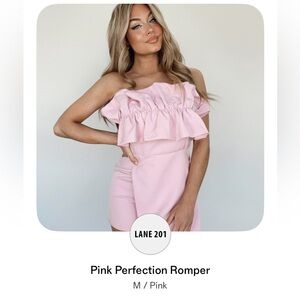 Pink Perfection Romper
